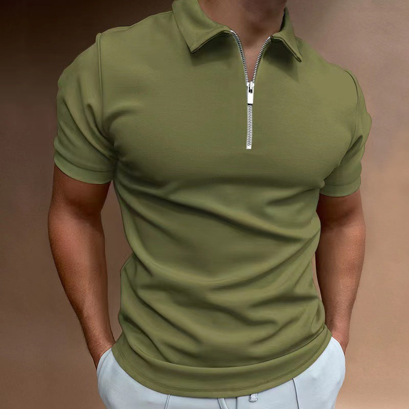 Thaddeus | Mens Short Sleeve Polo Shirt Casual - 4