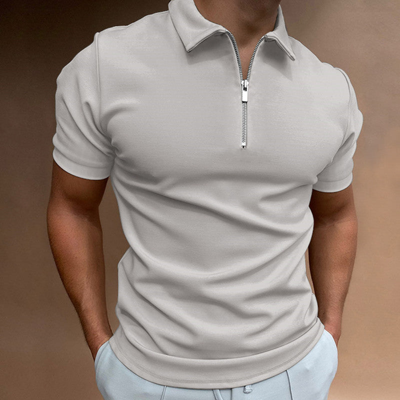 Thaddeus | Mens Short Sleeve Polo Shirt Casual - 7