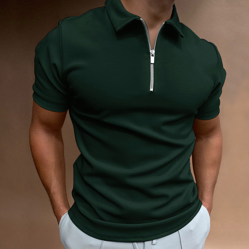 Thaddeus | Mens Short Sleeve Polo Shirt Casual - 8