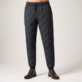 Timo | Mens Trousers Wide Leg High Waisted Casual Pants, Dark Gray