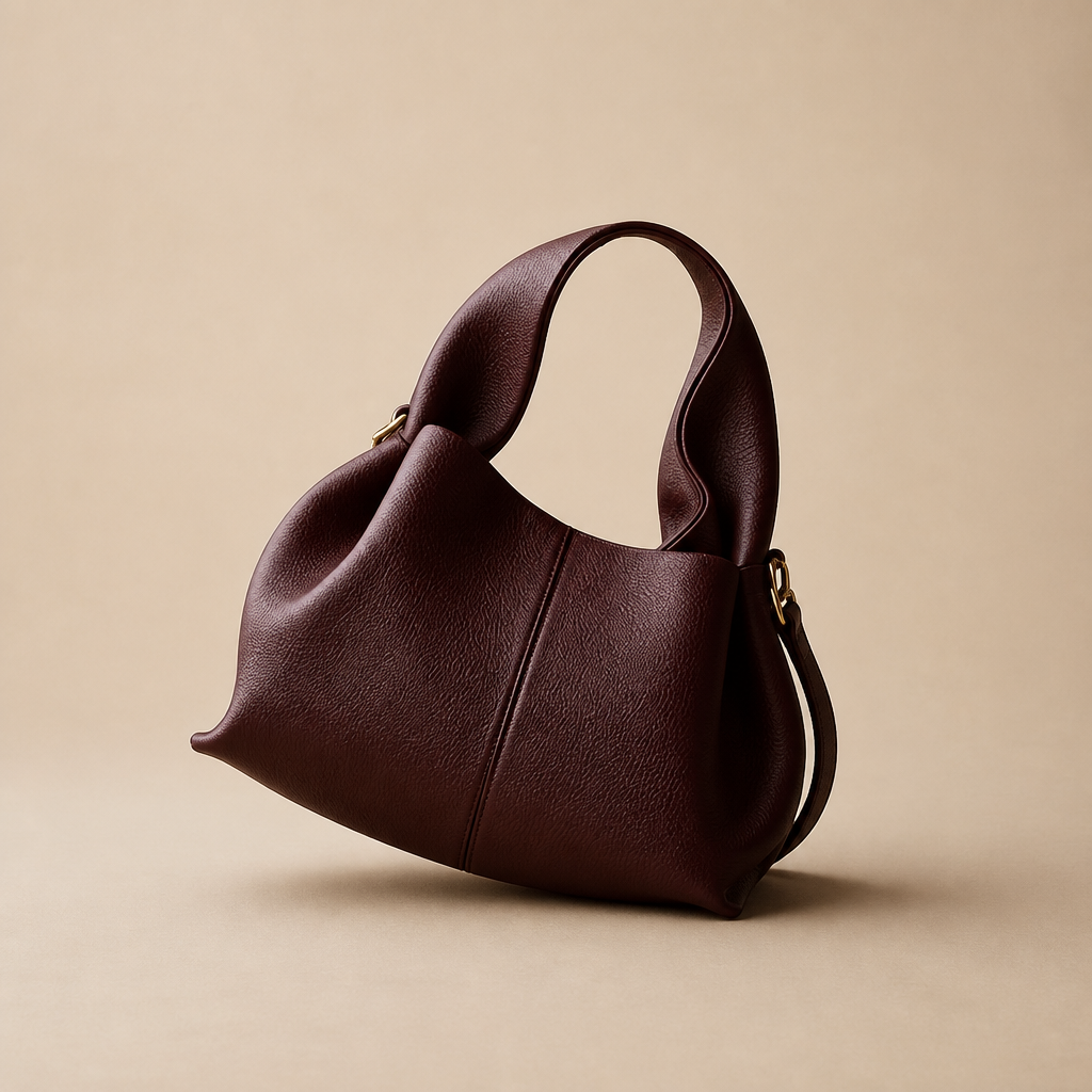 Tobias | Womens Crossbody Bag Korean Shoulder Handbag Small, Wine Red