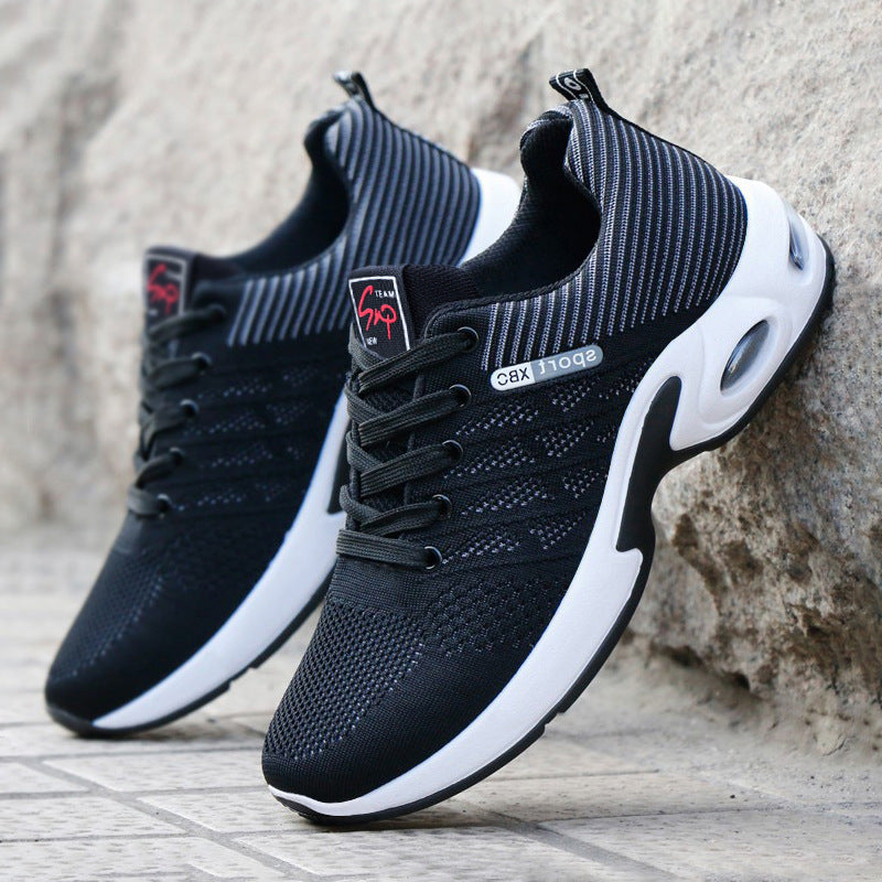 Tobin | Mens Knit Cushioned Running On Shoes - 2