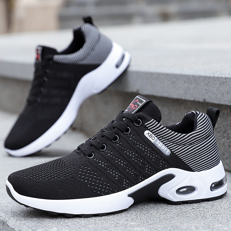 Tobin | Mens Knit Cushioned Running On Shoes - 4