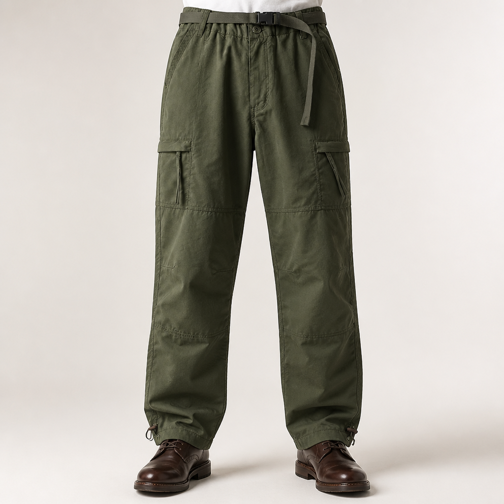 Vera | Mens Walking Trousers Waterproof Quick Dry Outdoor Hiking Pants, Army Green 2