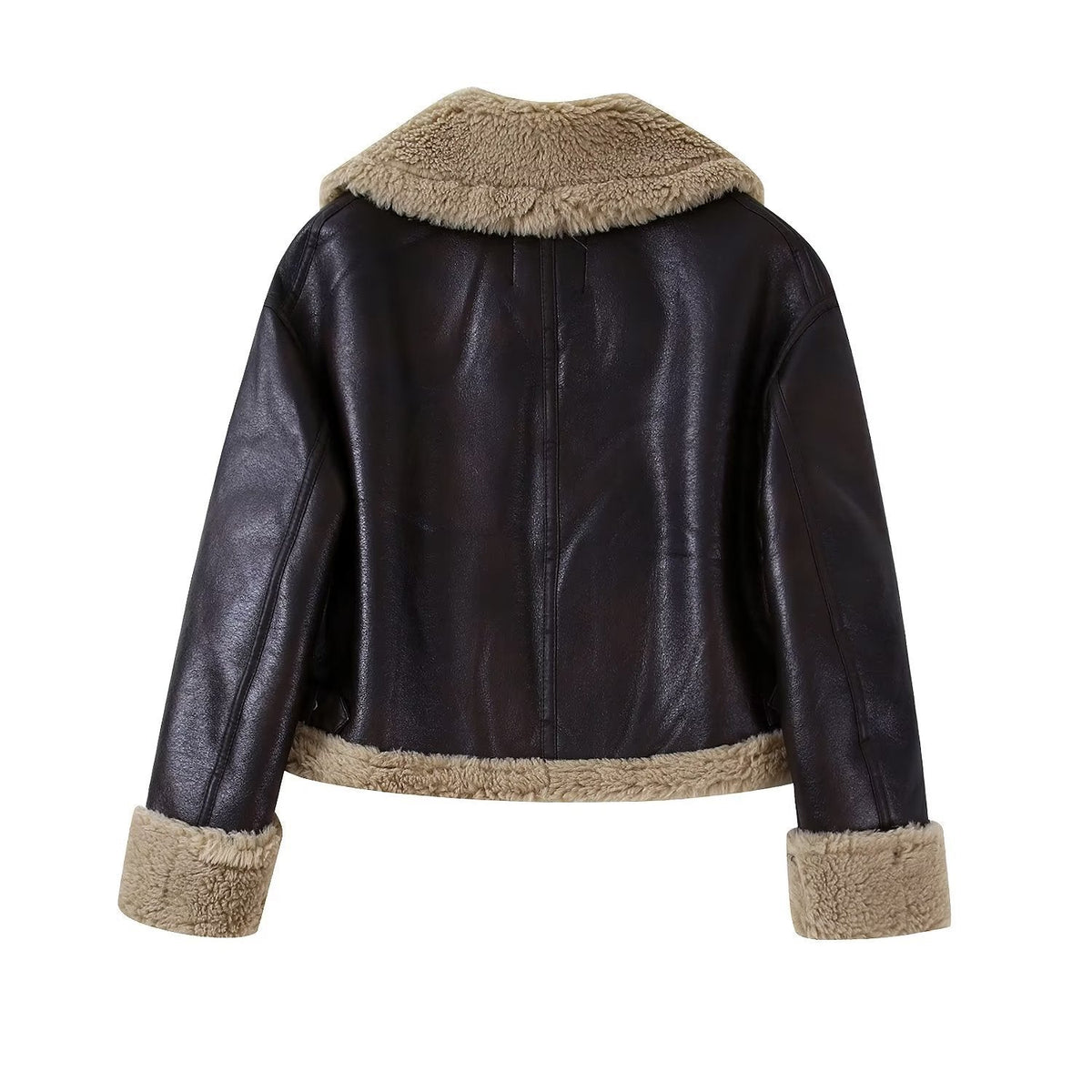 Vivienne | Womens Faux Fur Zip Jacket - 1