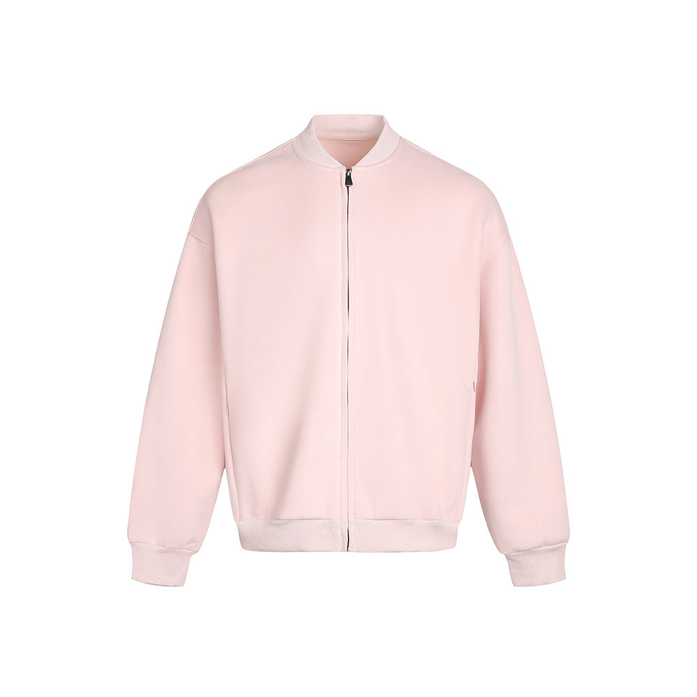 Wanda | Womens Bomber Baseball Jacket, Pink