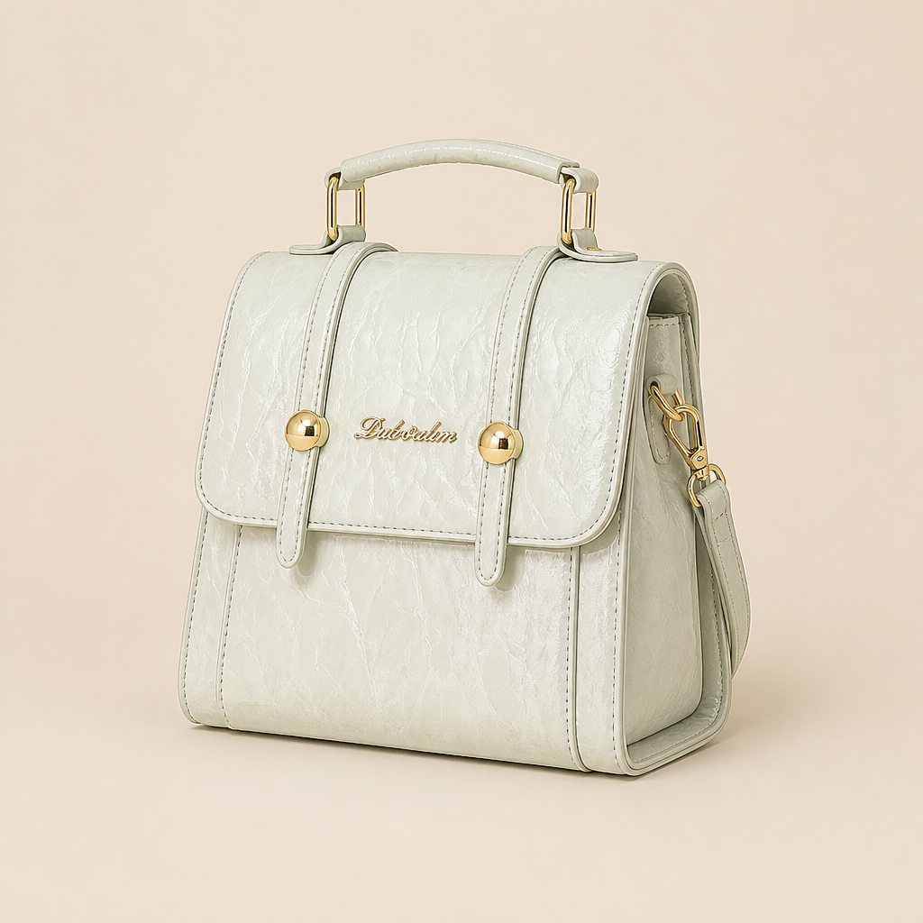 Wendell | Womens Rucksack Backpack Lightweight College Casual Small Backpack, Light Green