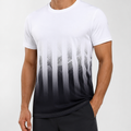 Wesley | Mens Ice Silk Short Sleeve Casual T Shirt, White