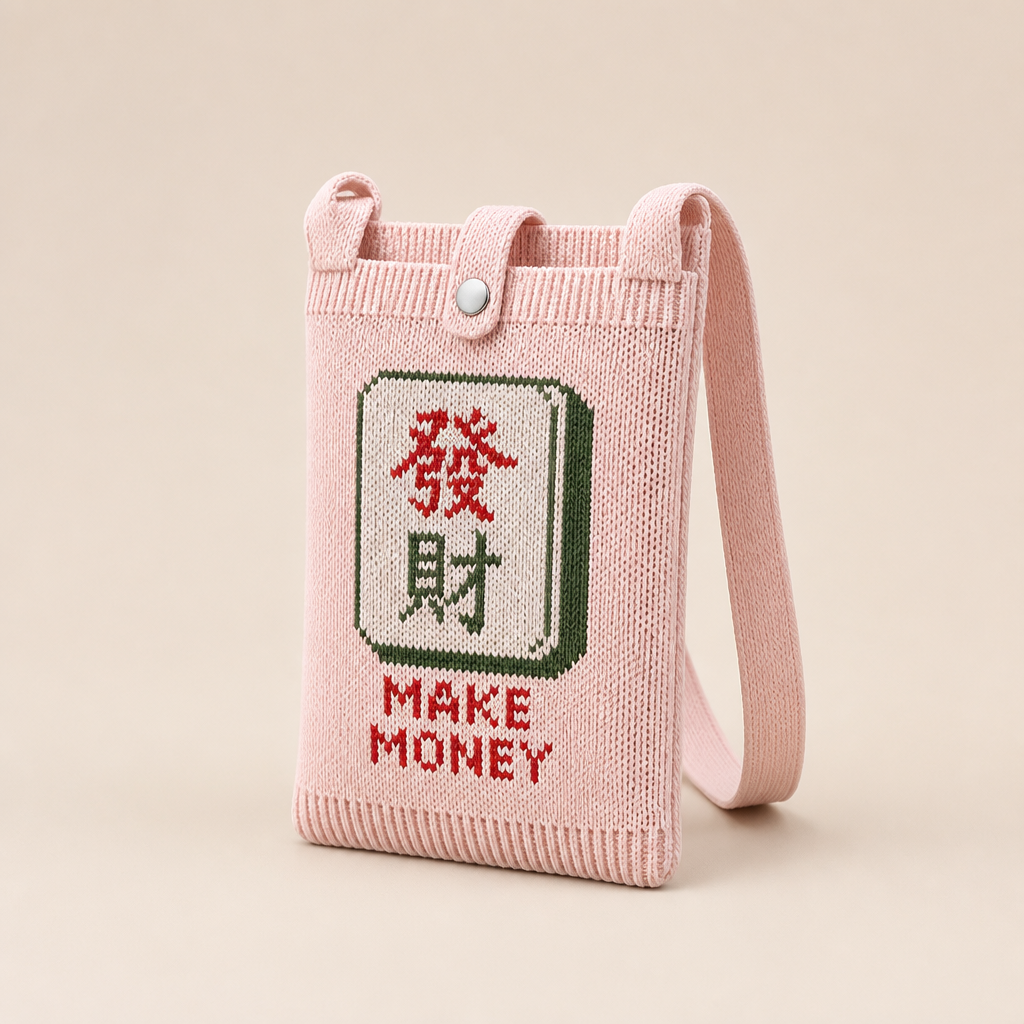 Wolf | Womens Crossbody Bag Small Shoulder Handbag Mini, Pink